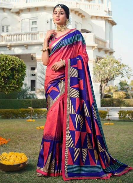 Dark Pink Fancy Festive Wear Designer Heavy Patola Silk Saree Collection 53714